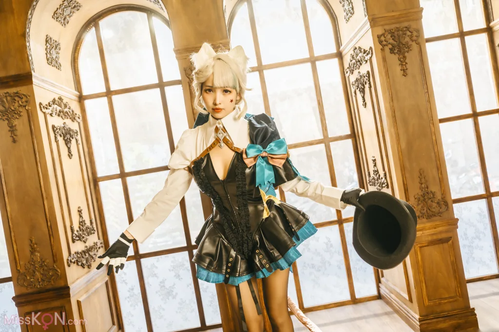 Coser@慕慕Momo_ 原神 Genshin 琳妮特的色情魔術 室内