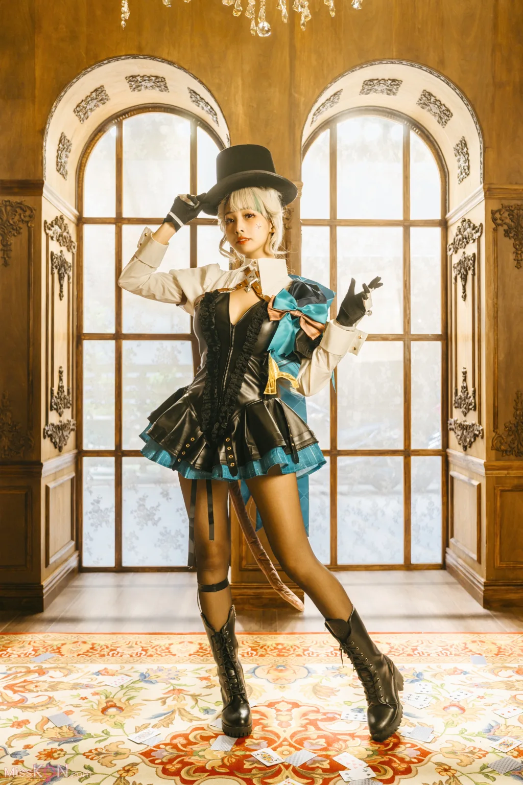 Coser@慕慕Momo_ 原神 Genshin 琳妮特的色情魔術 室内