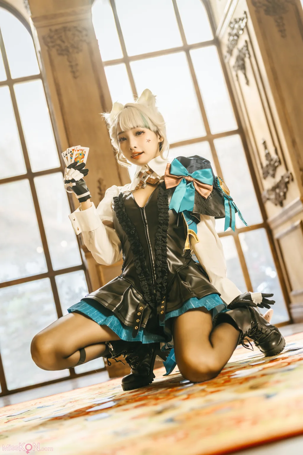 Coser@慕慕Momo_ 原神 Genshin 琳妮特的色情魔術 室内