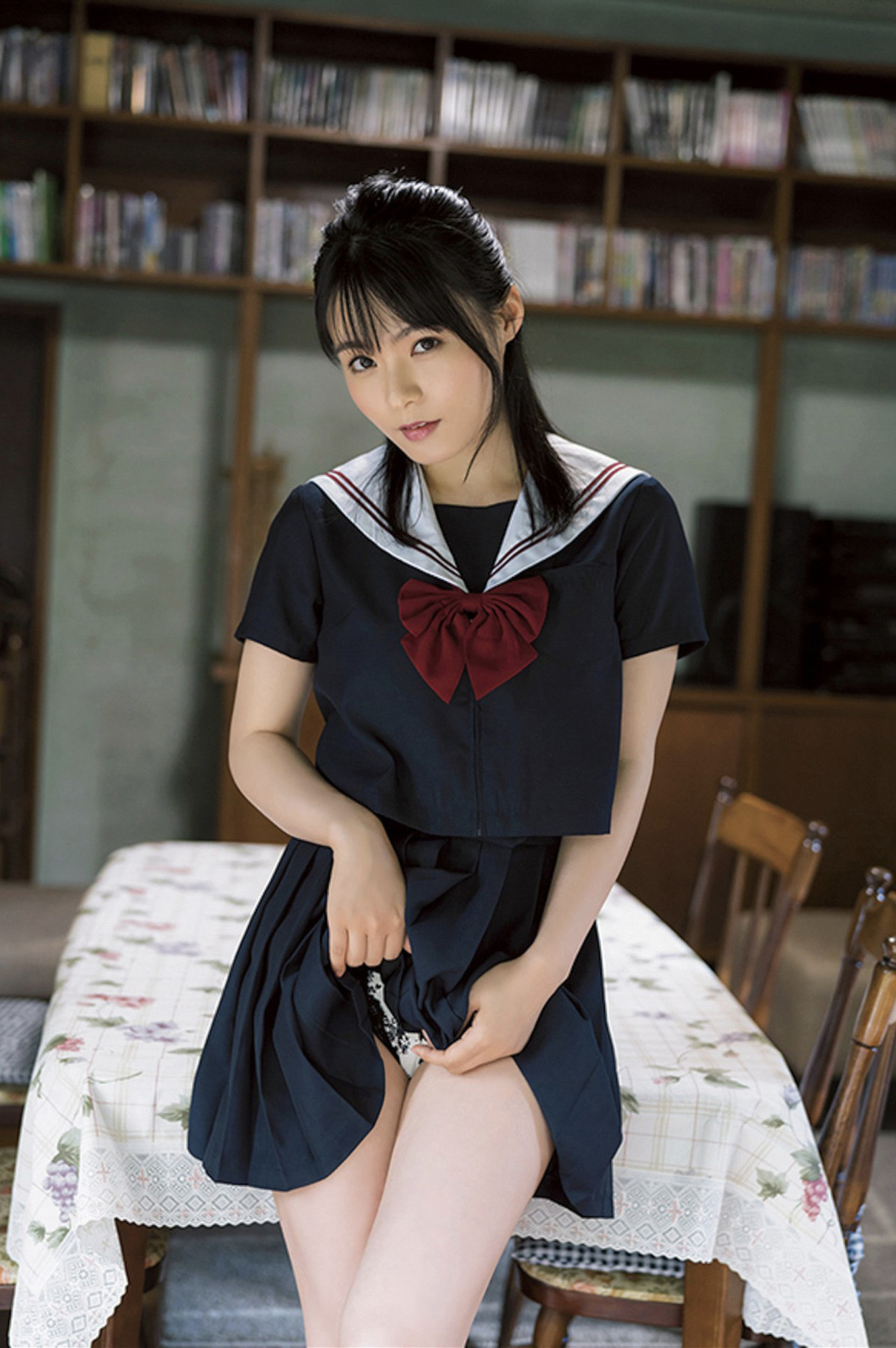 Hoshina Mizuki 星名美津紀, アサ芸 Secret! デジタル写真集 「放課後の甘美な記憶 Vol.2」 Set.02