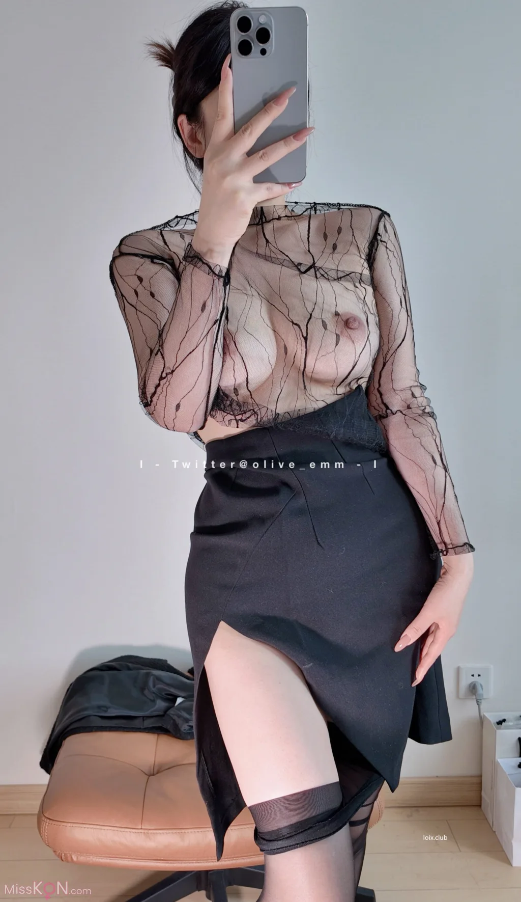 olive_emmm_ 无缝黑丝