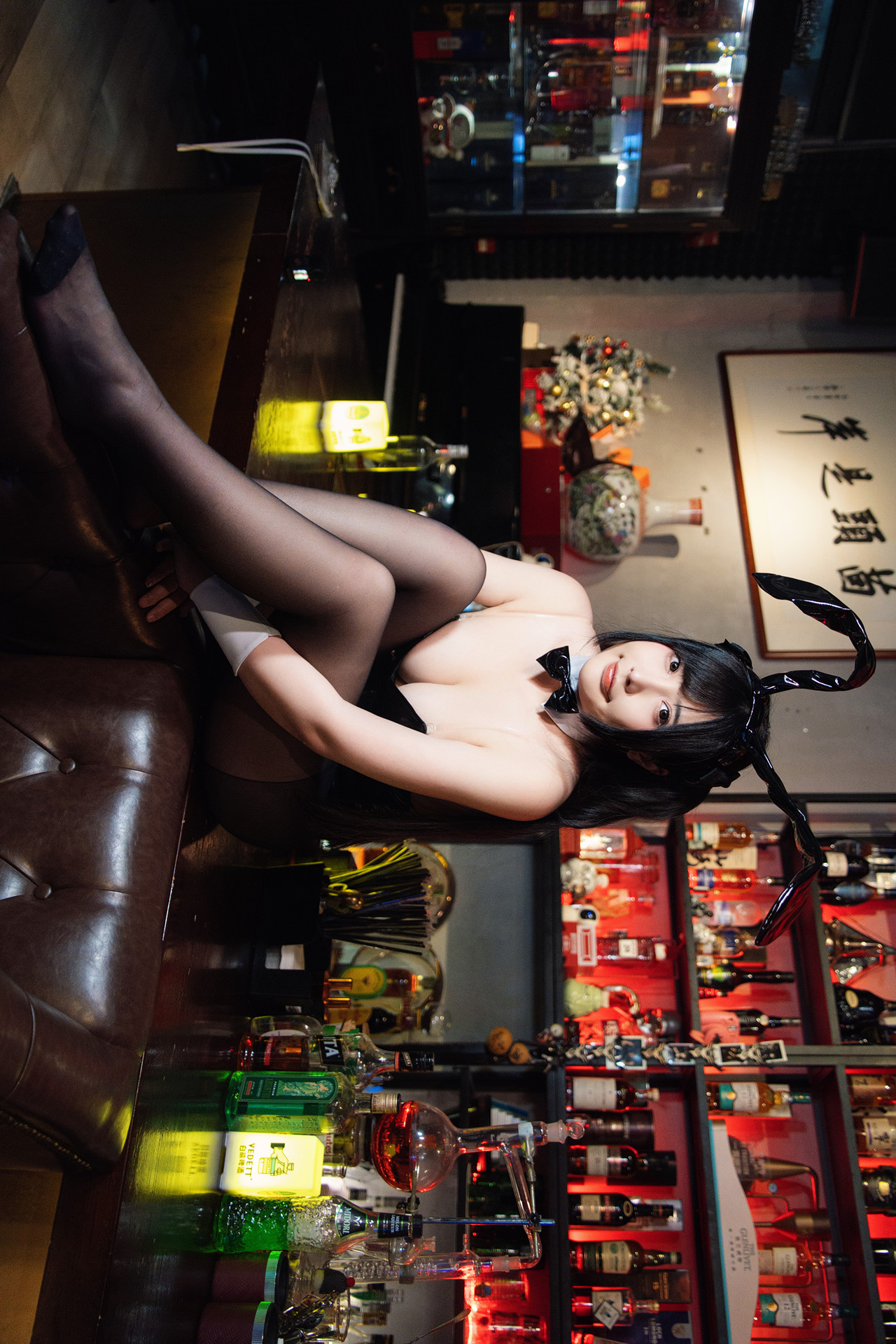 Cosplay 糖果果candy – 黑胶兔兔2 Set.01