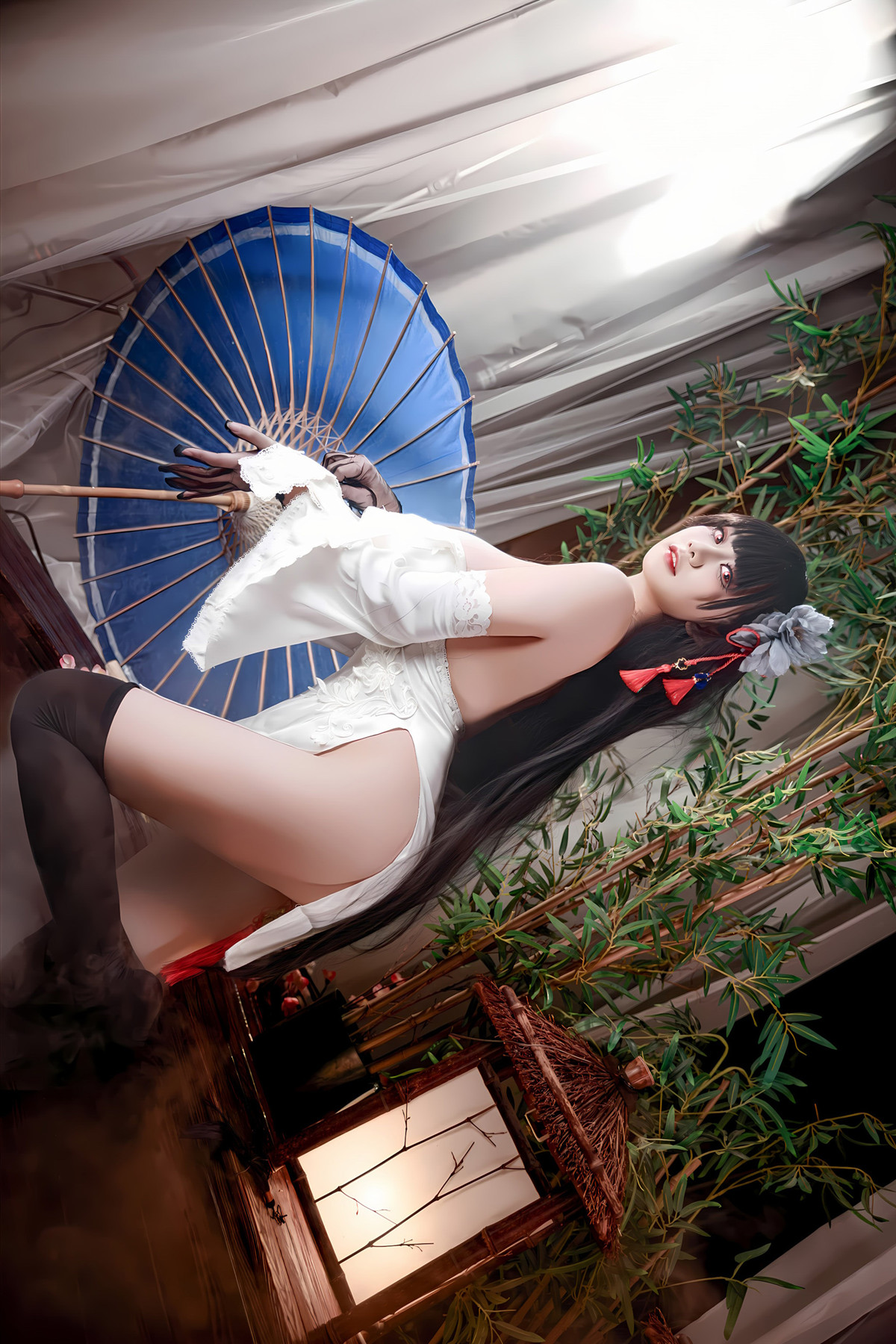 Cosplay 阿雪雪 – 碧蓝航线 逸仙 旗袍 Set.02