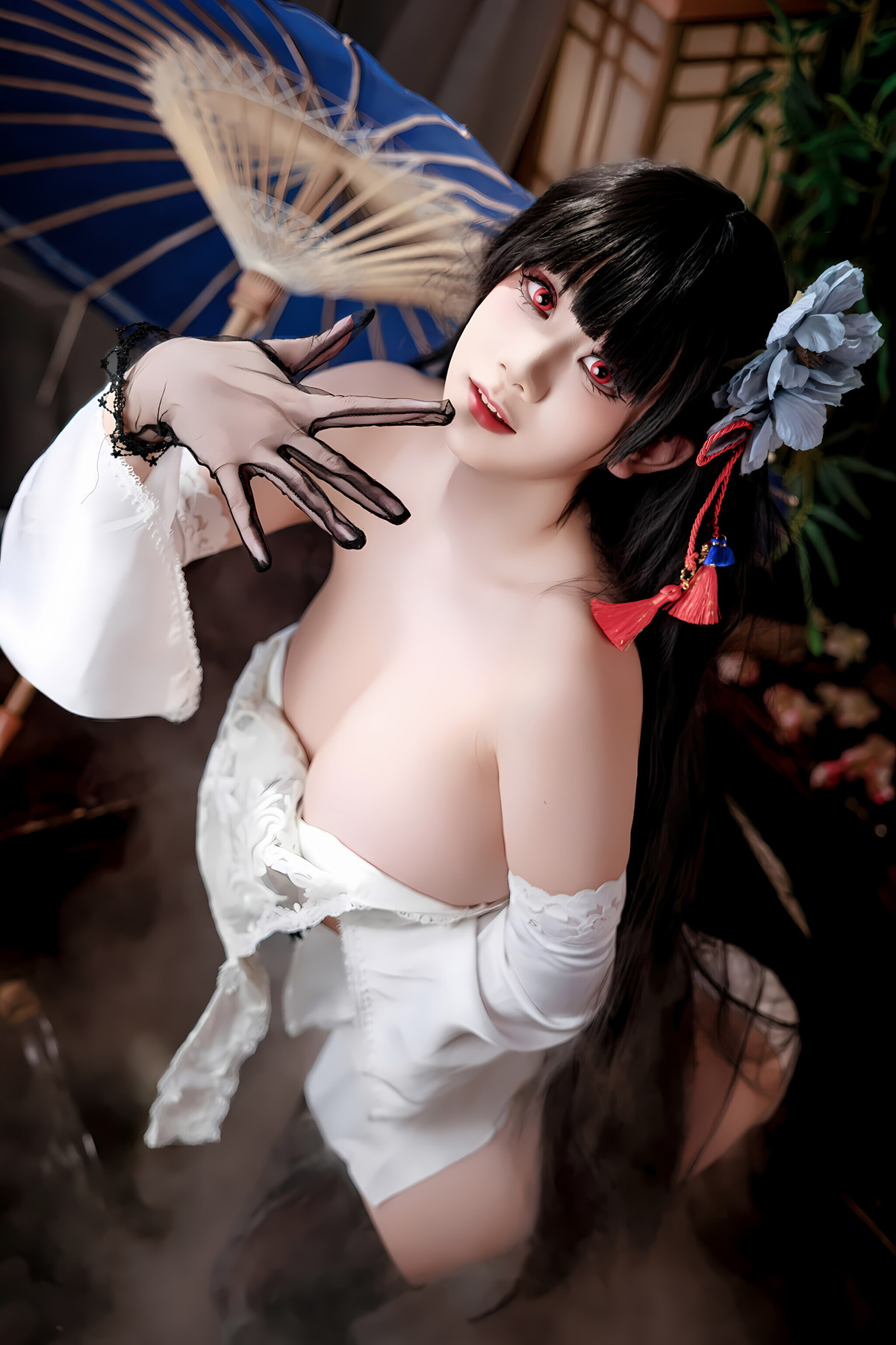 Cosplay 阿雪雪 – 碧蓝航线 逸仙 旗袍 Set.02