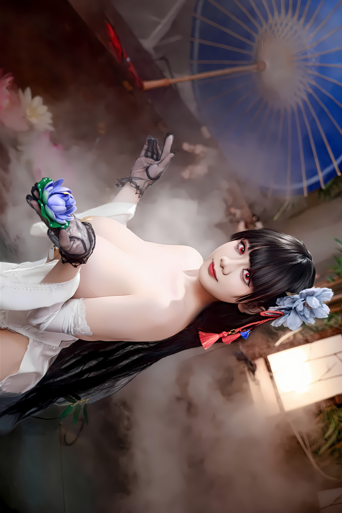 Cosplay 阿雪雪 – 碧蓝航线 逸仙 旗袍 Set.02