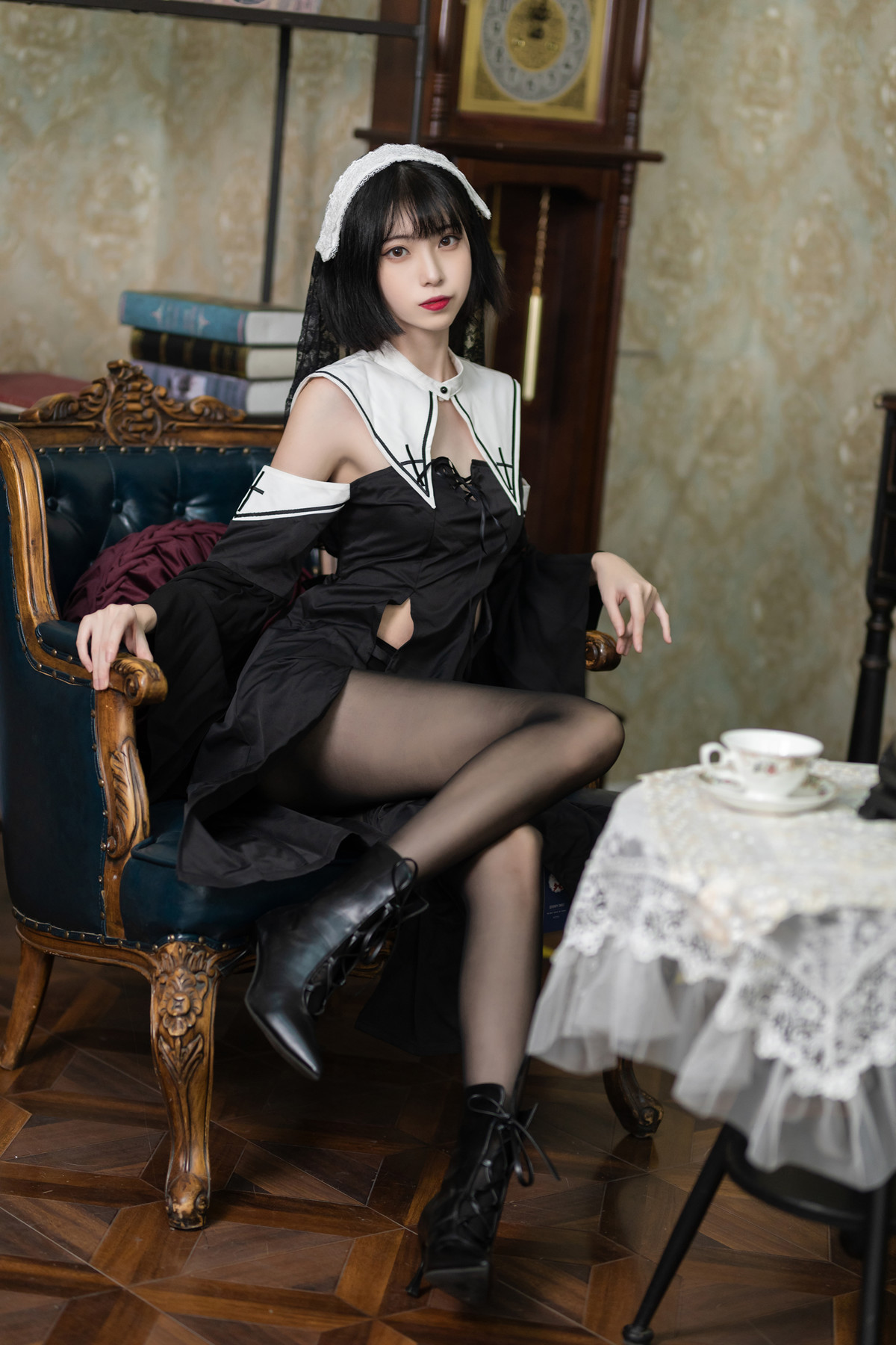 Cosplay 许岚LAN – 暗黑修女 13 Cosplay 许岚LAN – 暗黑修女