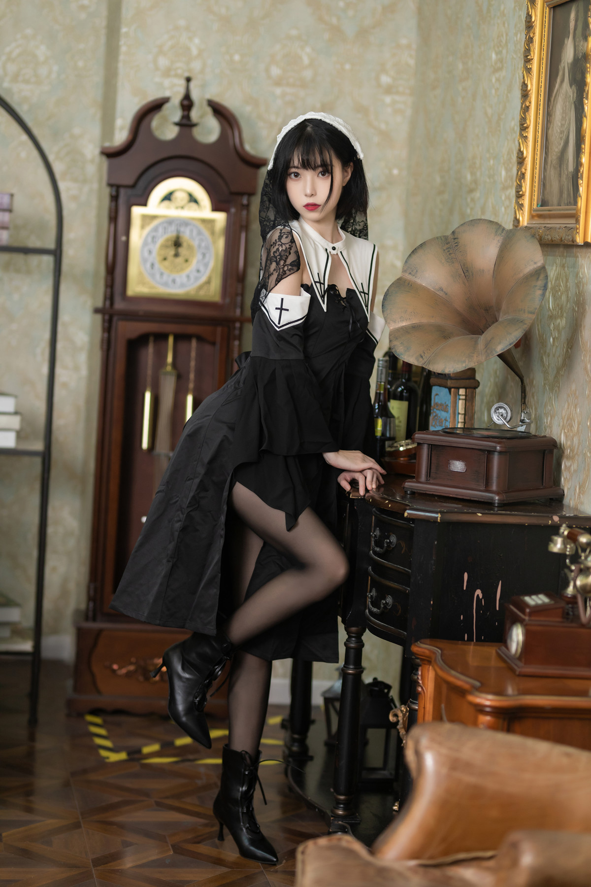 Cosplay 许岚LAN – 暗黑修女 17 Cosplay 许岚LAN – 暗黑修女