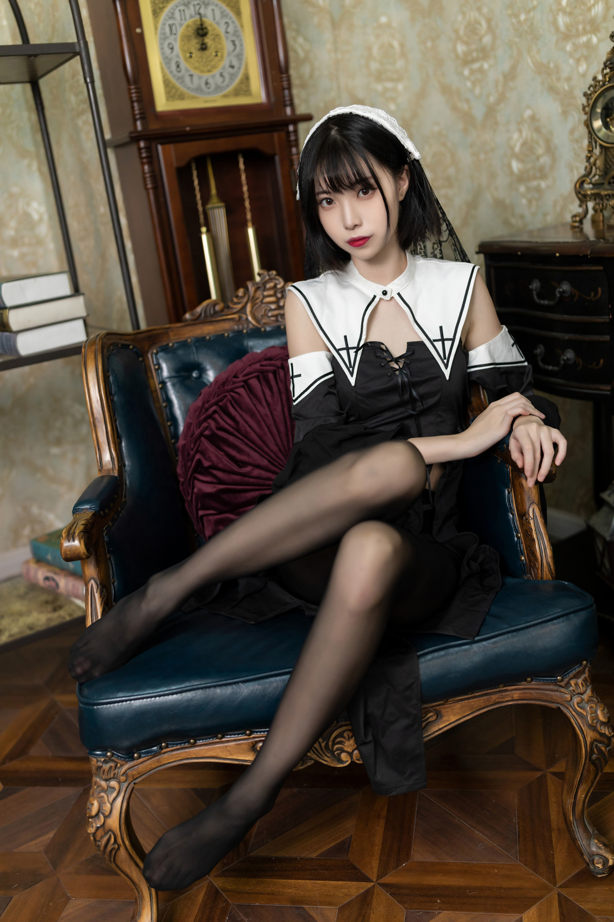 Cosplay 许岚LAN – 暗黑修女 32 Cosplay 许岚LAN – 暗黑修女