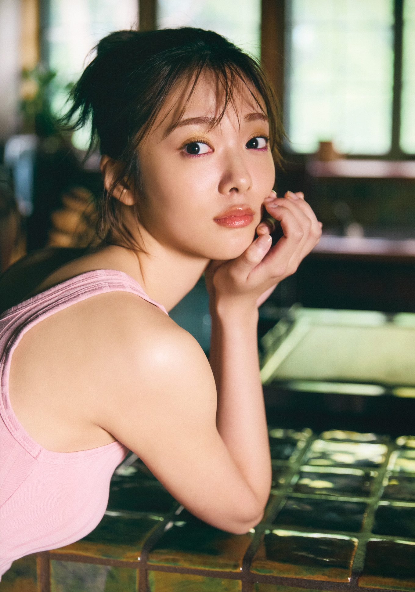 Hono Tamura 田村保乃, 2nd写真集 『隣の席になりたい』 Set.03