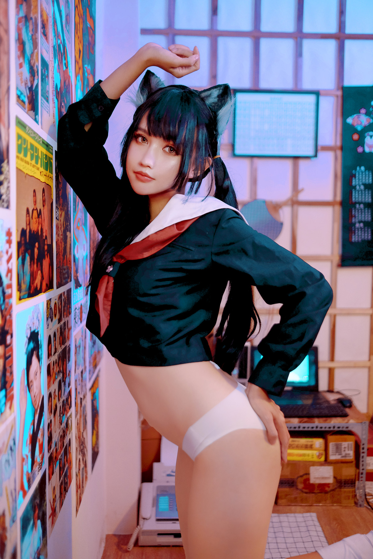 Cosplay PingPing平平 – Kuroneko 12 Cosplay PingPing平平 – Kuroneko