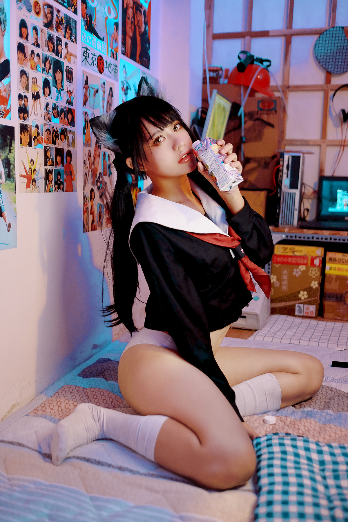 Cosplay PingPing平平 – Kuroneko 23 Cosplay PingPing平平 – Kuroneko