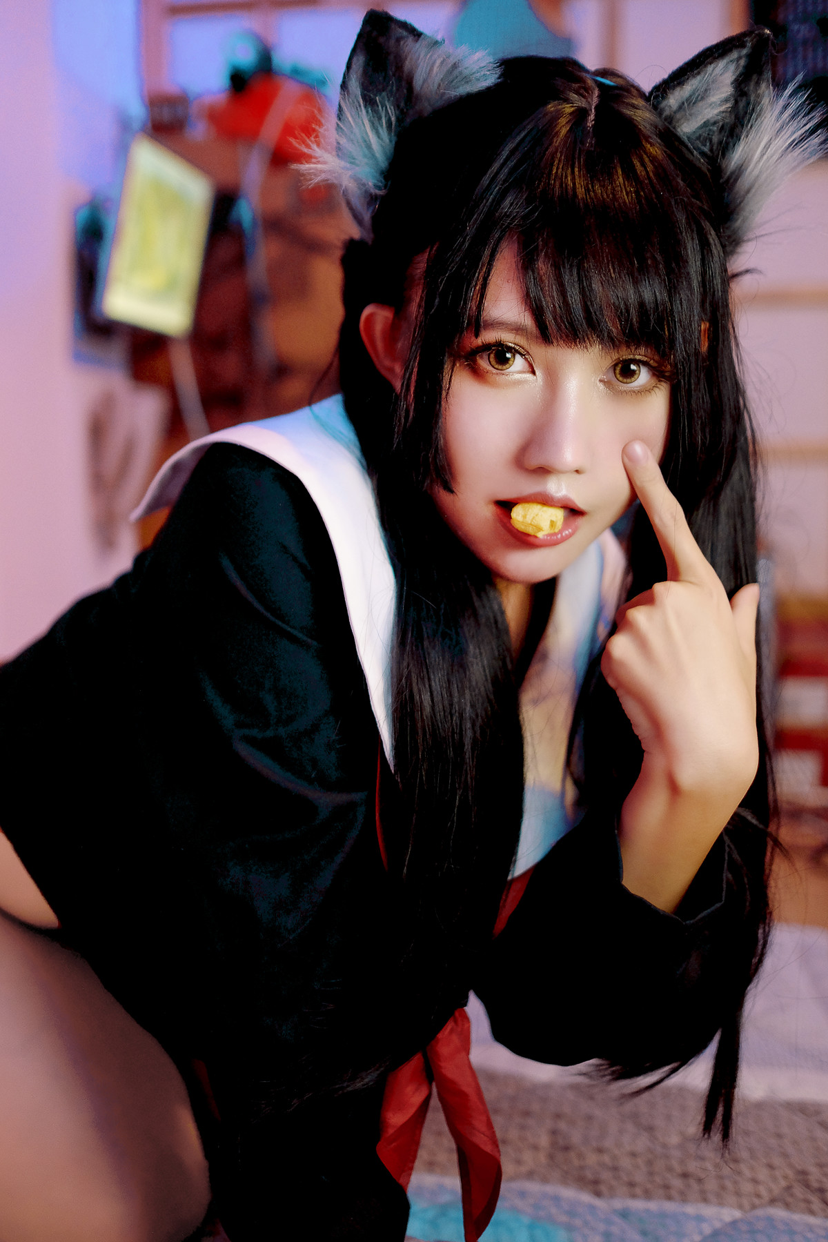 Cosplay PingPing平平 – Kuroneko 24 Cosplay PingPing平平 – Kuroneko