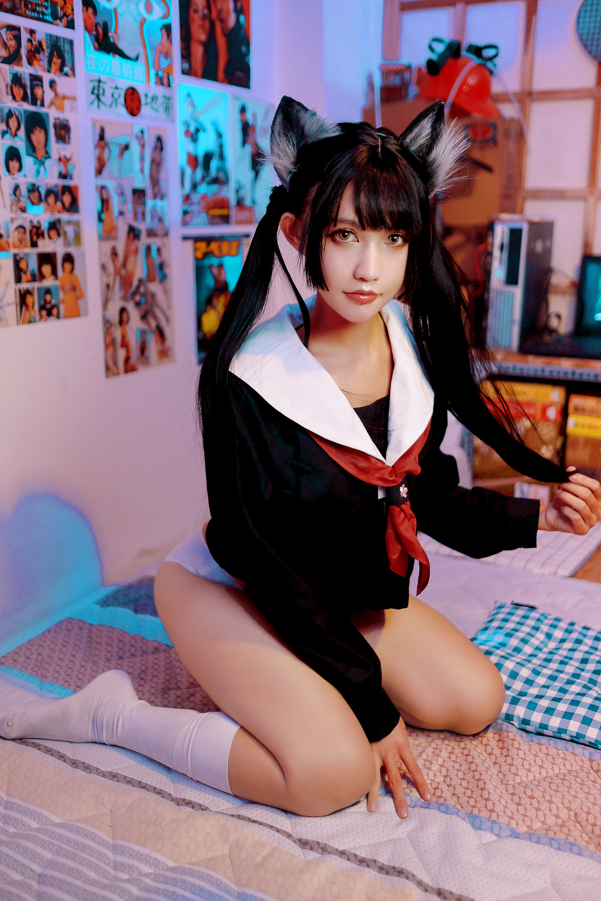 Cosplay PingPing平平 – Kuroneko 30 Cosplay PingPing平平 – Kuroneko