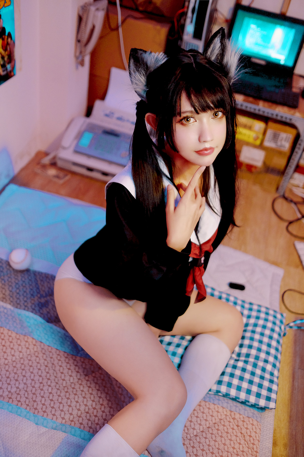 Cosplay PingPing平平 – Kuroneko 31 Cosplay PingPing平平 – Kuroneko