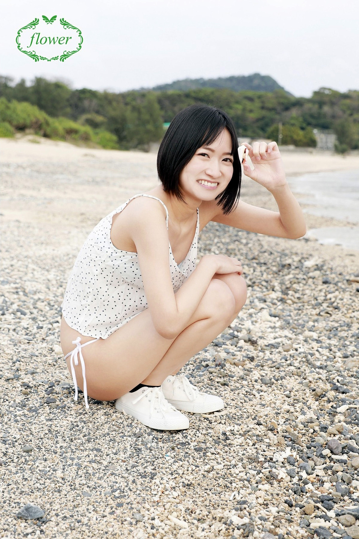 Mako Iga 伊賀まこ, デジタル写真集 「FLOWER Vol.01」 Set.01