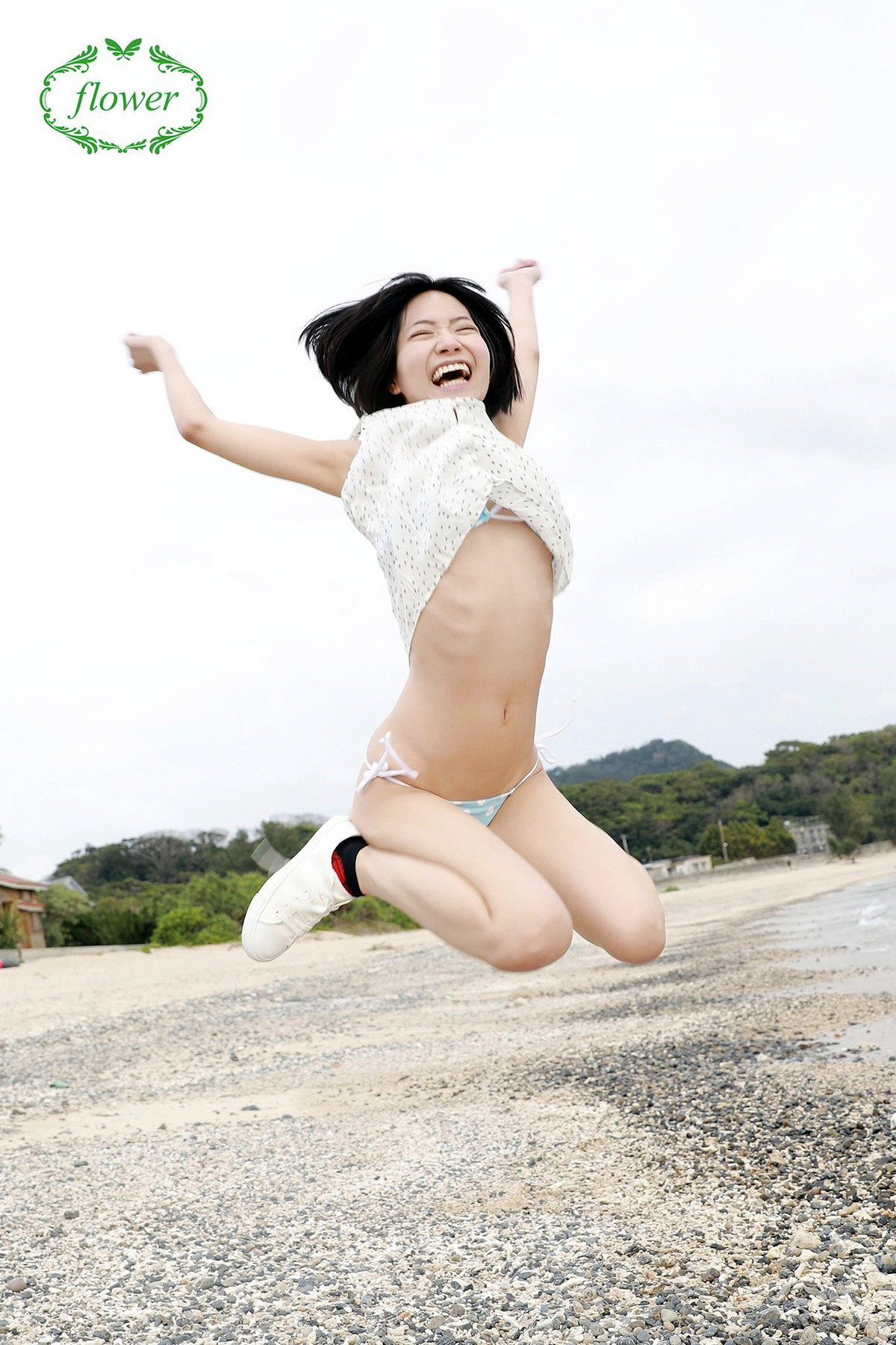Mako Iga 伊賀まこ, デジタル写真集 「FLOWER Vol.01」 Set.01