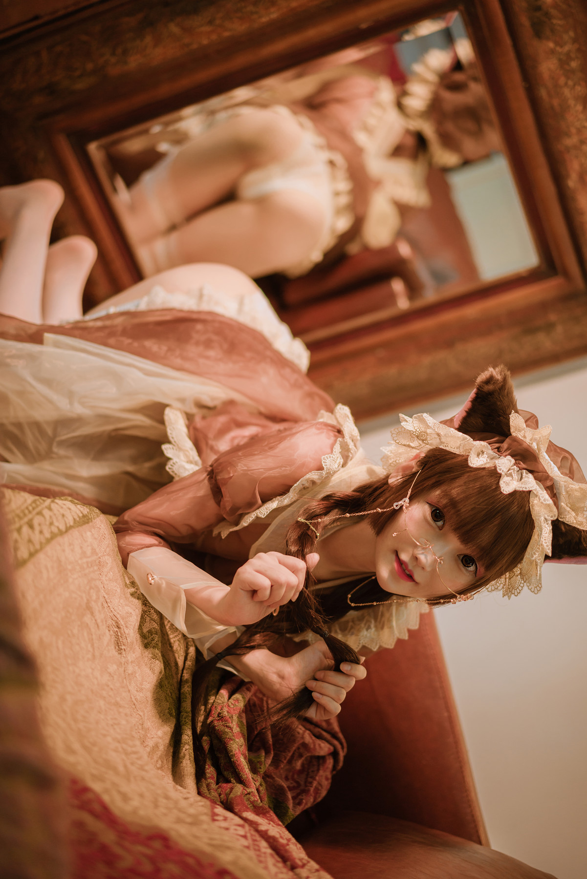 Cosplay 星野咪兔 – 透明女仆