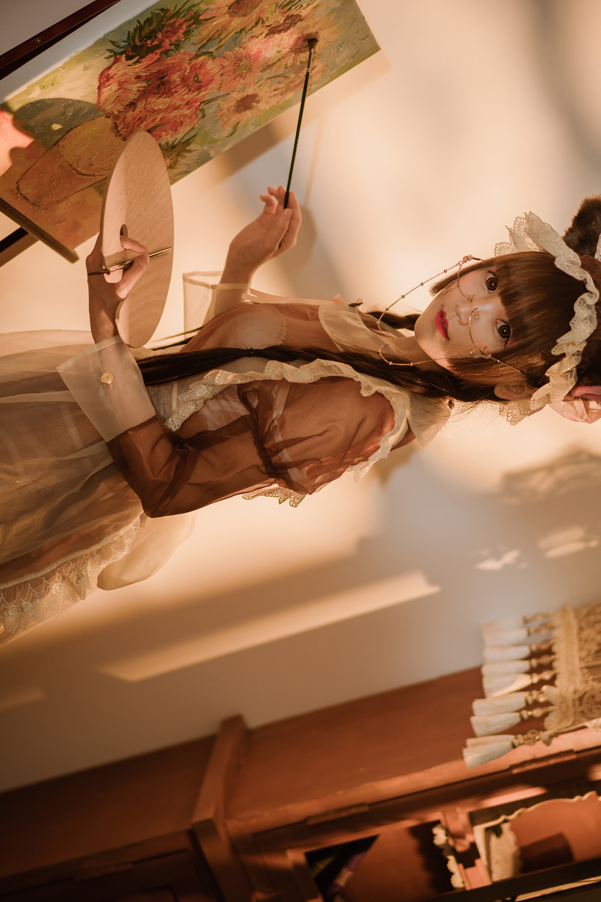 Cosplay 星野咪兔 – 透明女仆