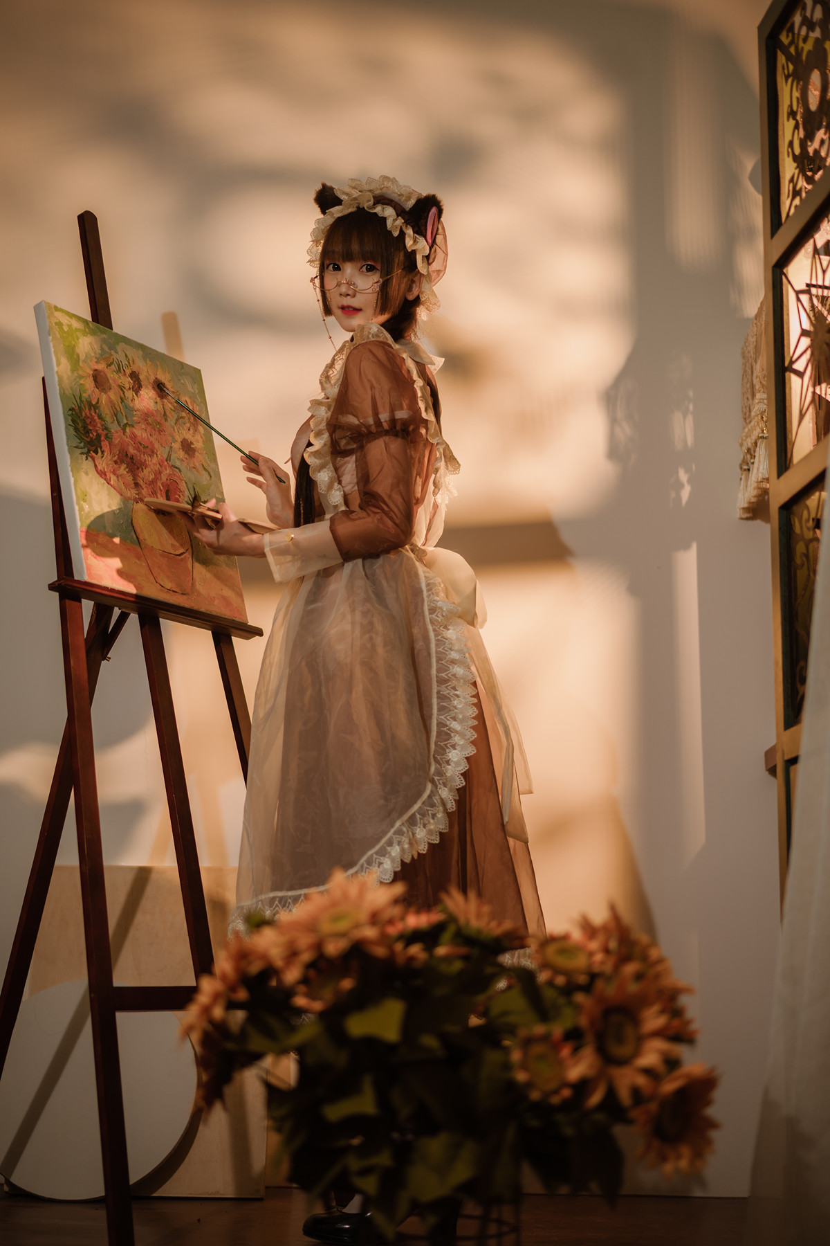 Cosplay 星野咪兔 – 透明女仆