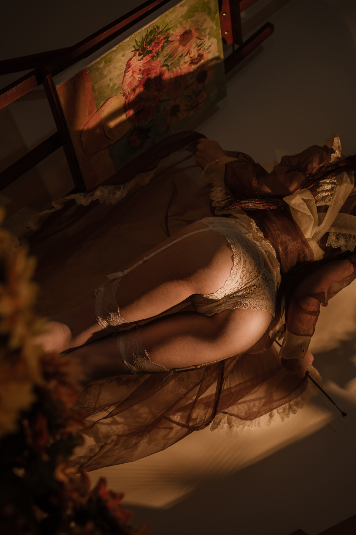 Cosplay 星野咪兔 – 透明女仆