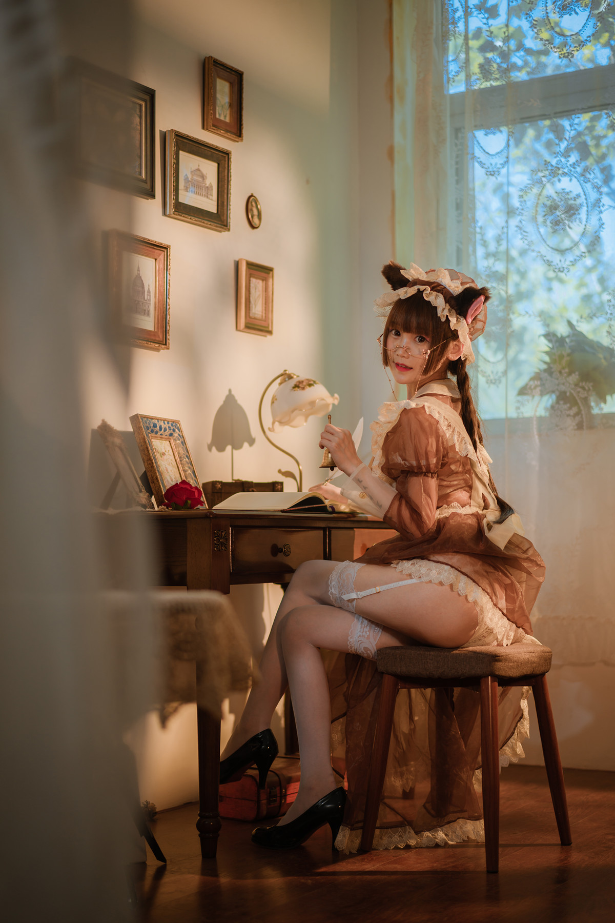 Cosplay 星野咪兔 – 透明女仆