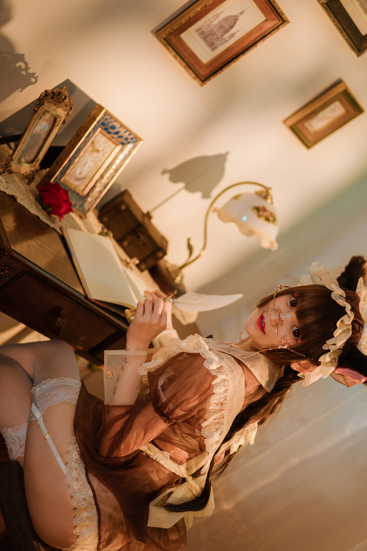 Cosplay 星野咪兔 – 透明女仆