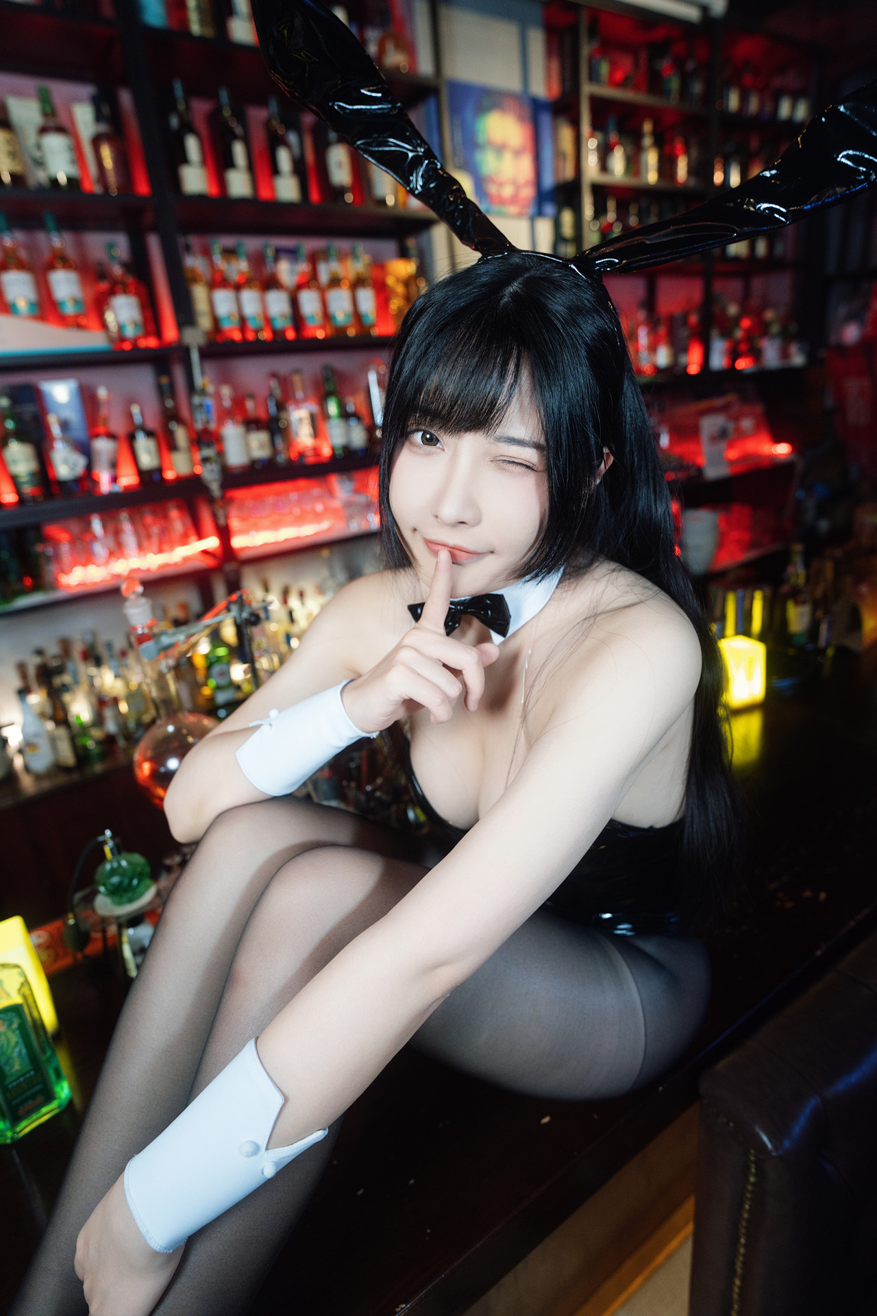 Cosplay 糖果果candy – 黑胶兔兔2 Set.03