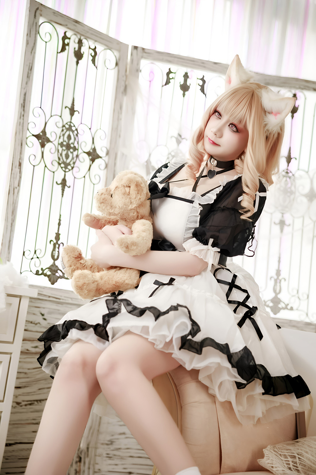 Cosplay 阿雪雪 – 午后女仆 Set.01