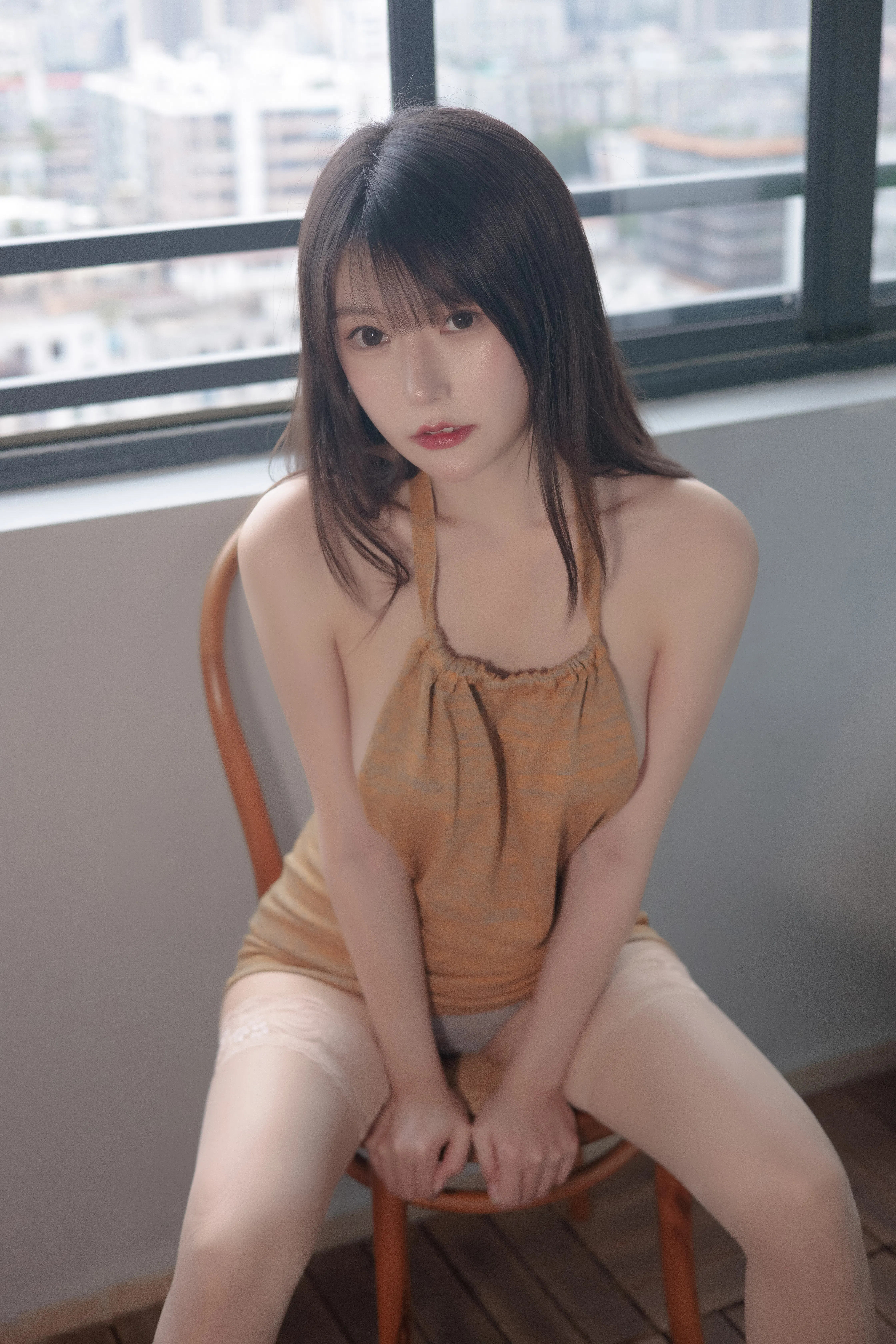 香草喵露露 - NO.044 杨枝甘露 露背裙裙