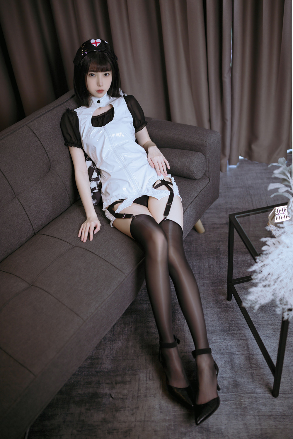 Cosplay 许岚LAN – 黑丝护士 7 Cosplay 许岚LAN – 黑丝护士