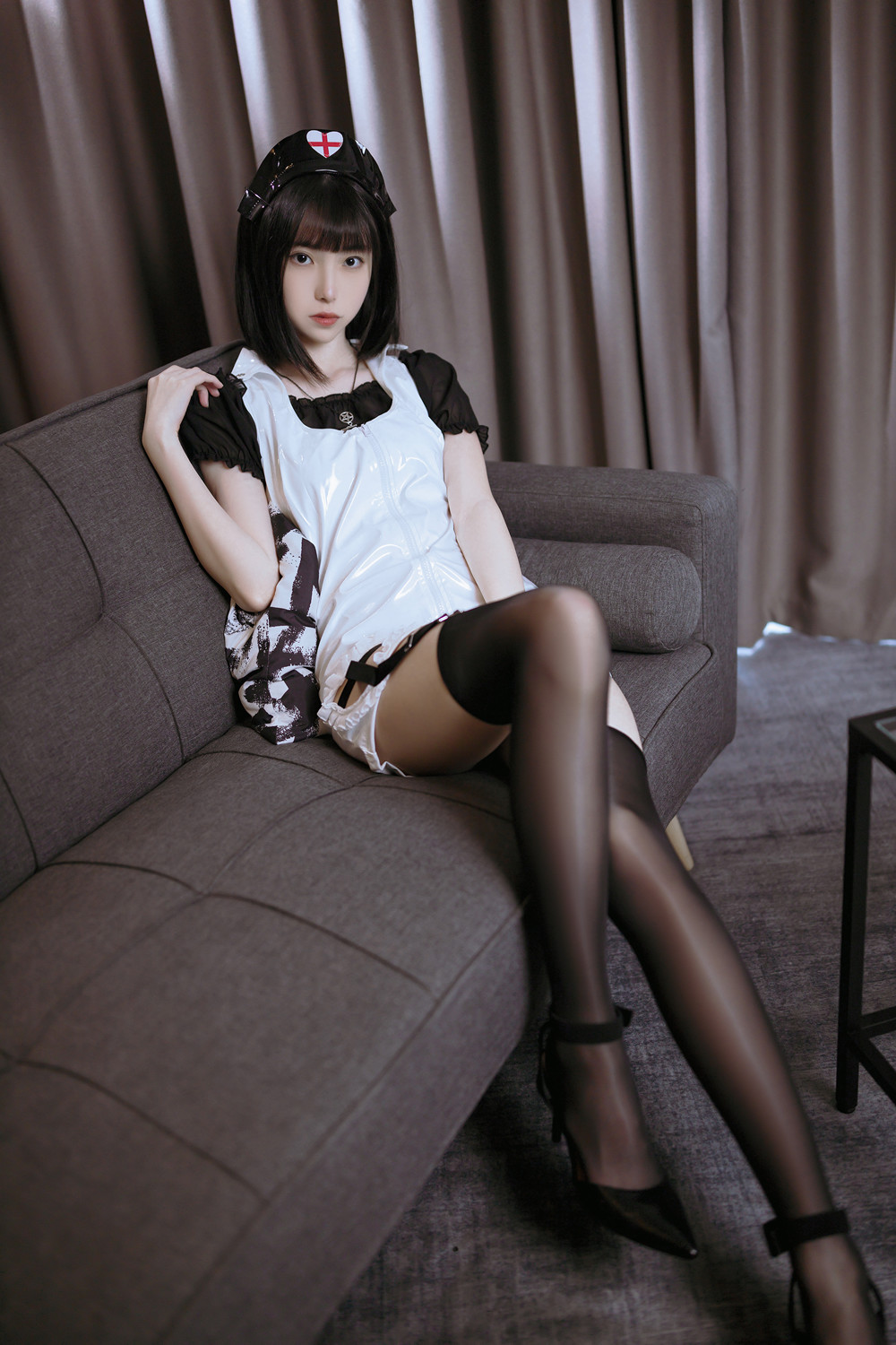 Cosplay 许岚LAN – 黑丝护士 9 Cosplay 许岚LAN – 黑丝护士