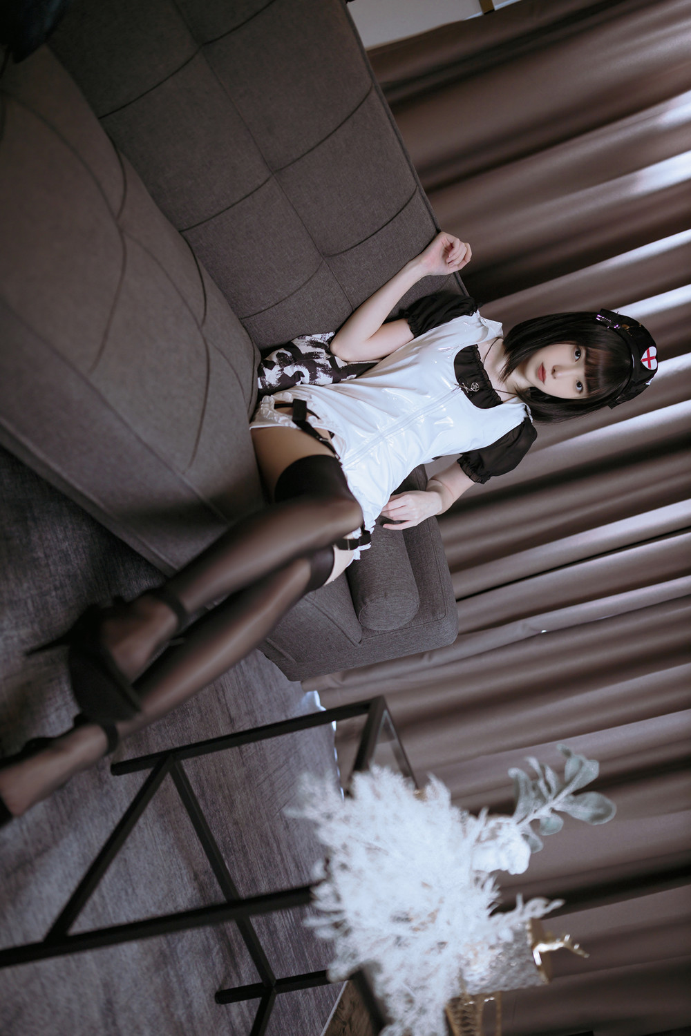 Cosplay 许岚LAN – 黑丝护士 10 Cosplay 许岚LAN – 黑丝护士