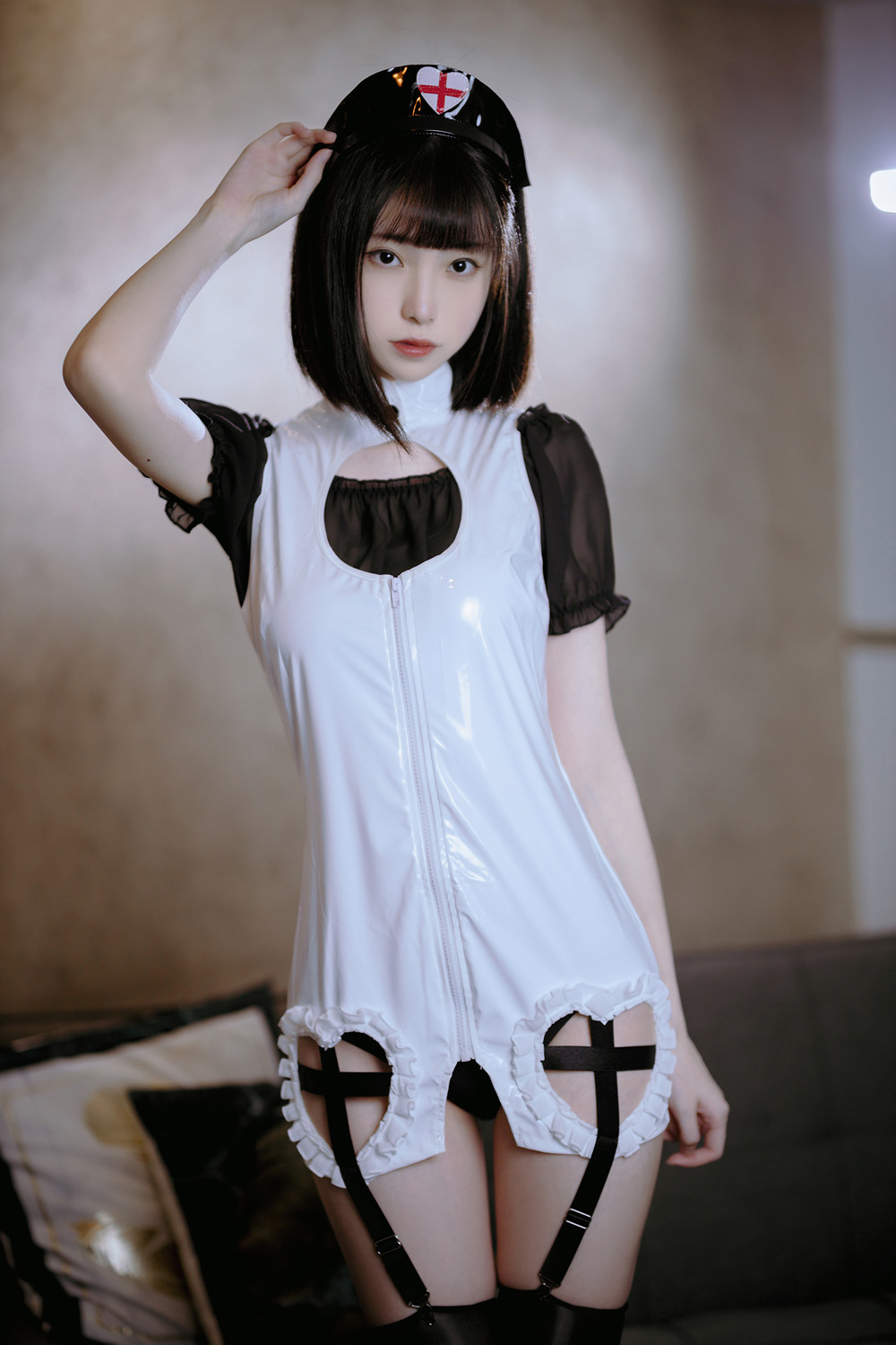 Cosplay 许岚LAN – 黑丝护士 19 Cosplay 许岚LAN – 黑丝护士