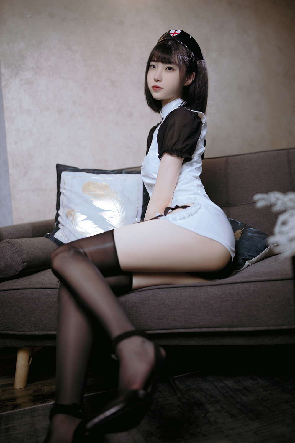 Cosplay 许岚LAN – 黑丝护士 39 Cosplay 许岚LAN – 黑丝护士