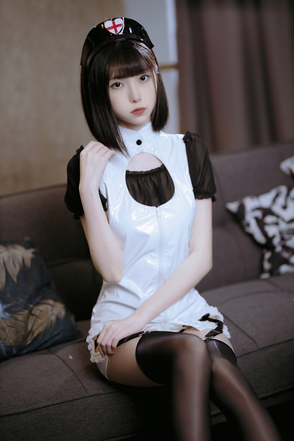 Cosplay 许岚LAN – 黑丝护士 30 Cosplay 许岚LAN – 黑丝护士