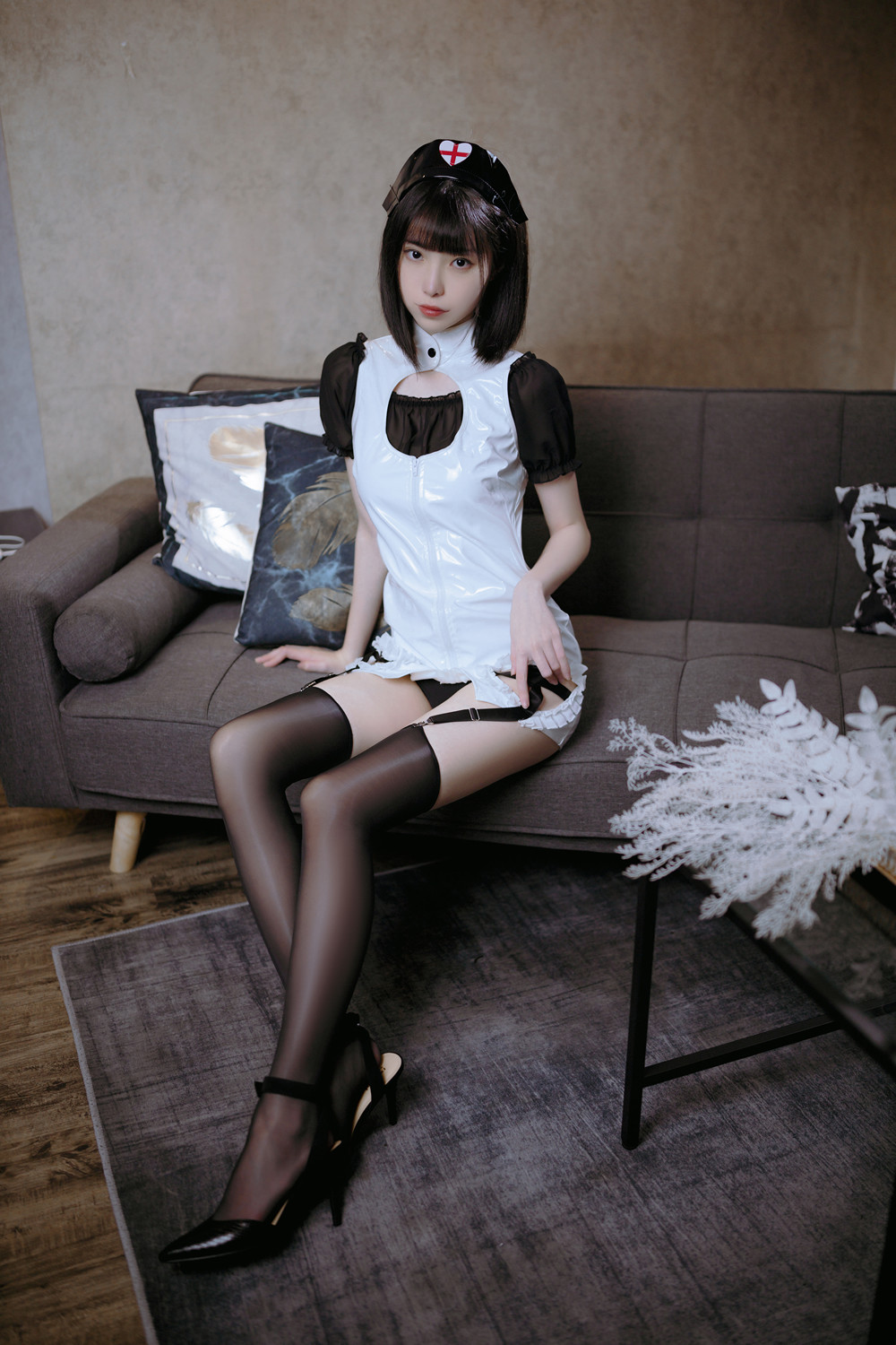 Cosplay 许岚LAN – 黑丝护士 34 Cosplay 许岚LAN – 黑丝护士