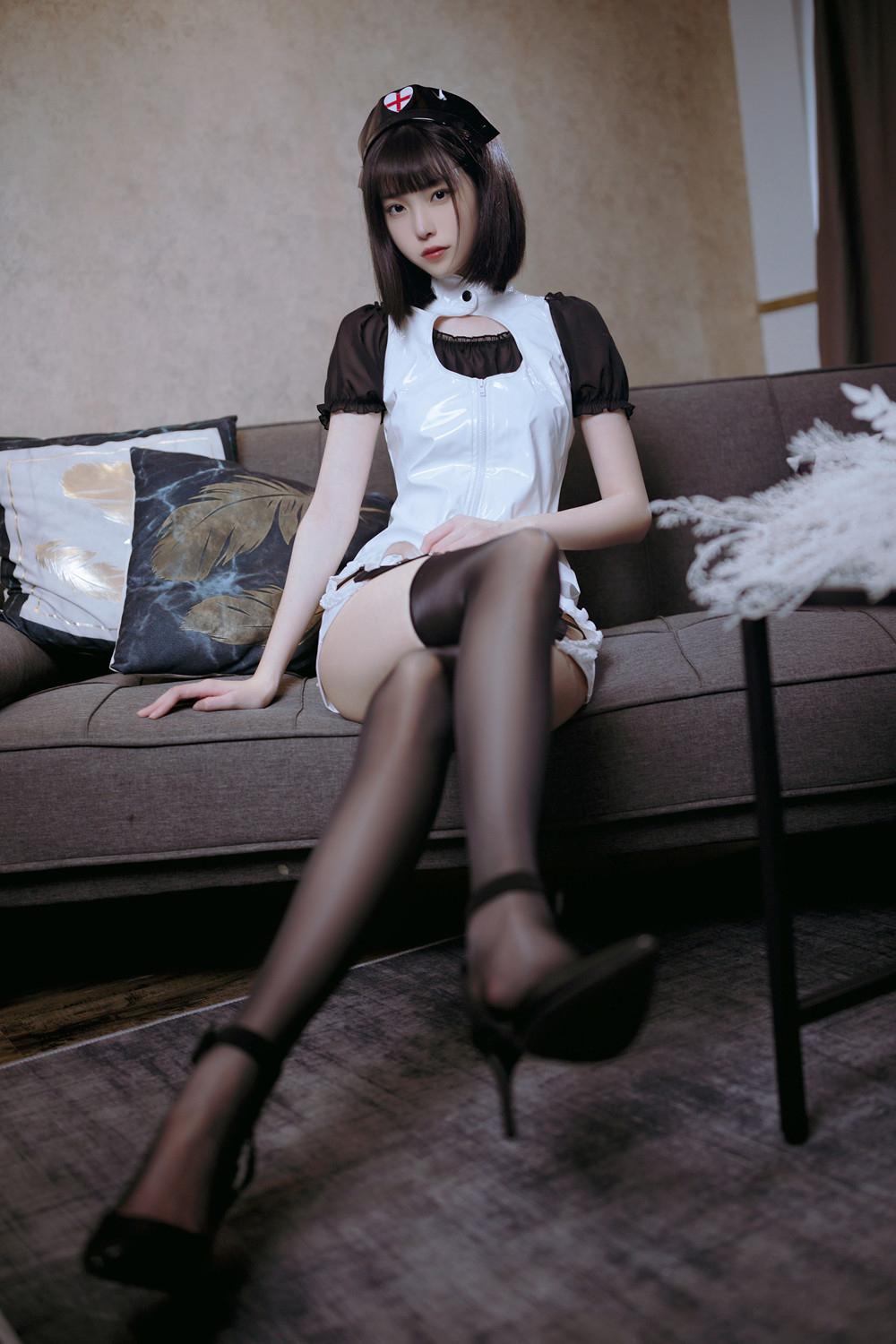 Cosplay 许岚LAN – 黑丝护士 35 Cosplay 许岚LAN – 黑丝护士