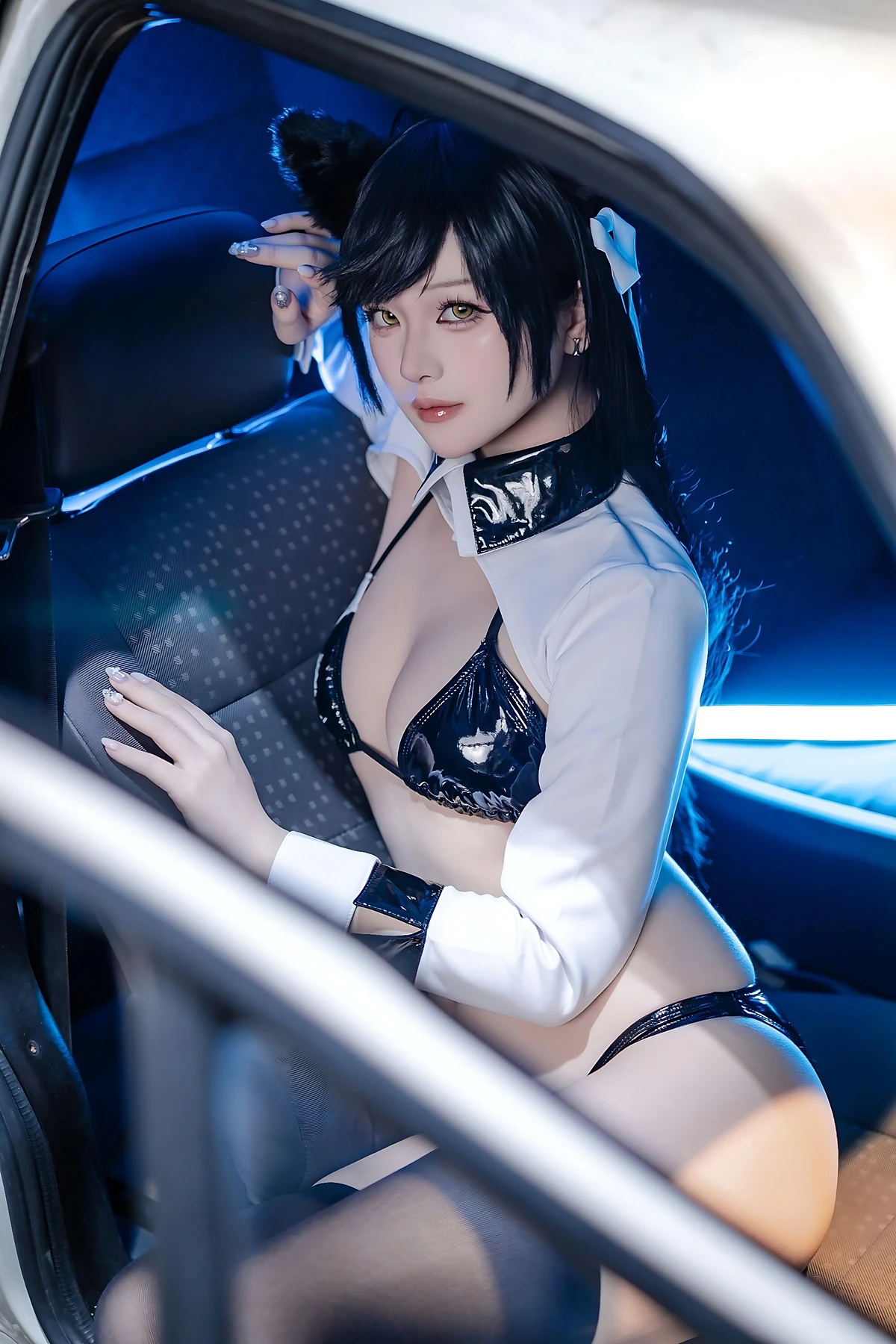 Cosplay 屿鱼 – 碧蓝航线 爱宕赛车服 Set.01