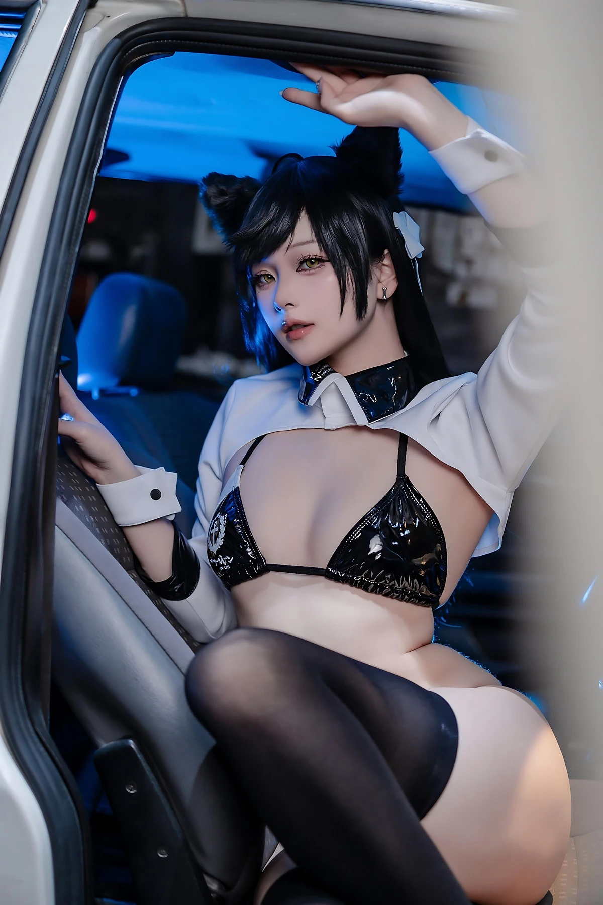 Cosplay 屿鱼 – 碧蓝航线 爱宕赛车服 Set.01