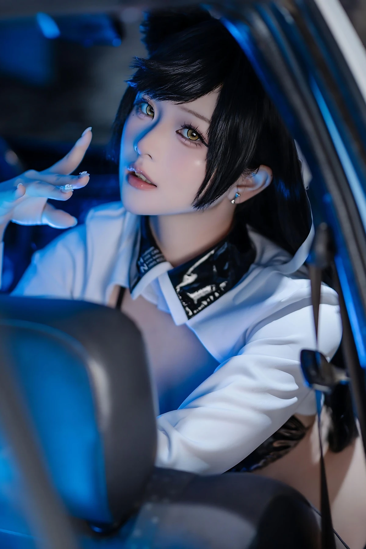 Cosplay 屿鱼 – 碧蓝航线 爱宕赛车服 Set.01