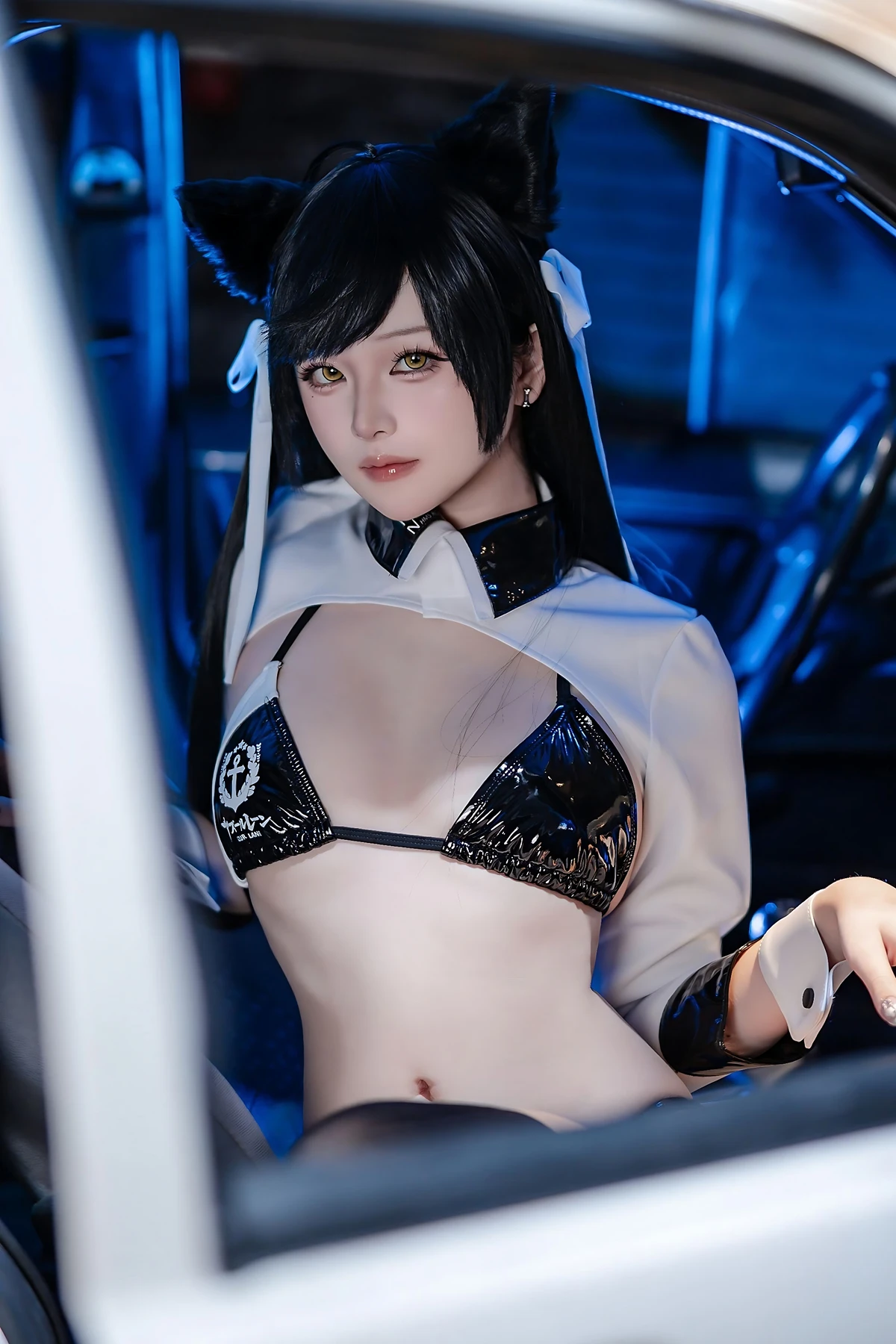 Cosplay 屿鱼 – 碧蓝航线 爱宕赛车服 Set.01
