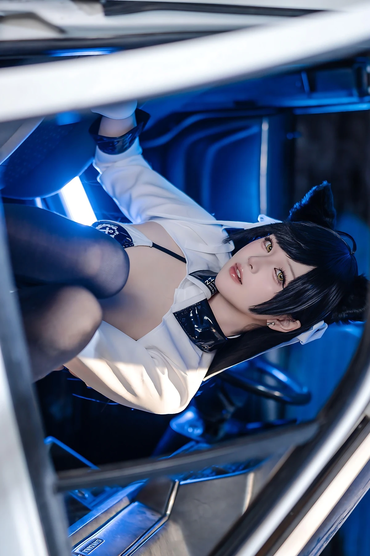 Cosplay 屿鱼 – 碧蓝航线 爱宕赛车服 Set.01