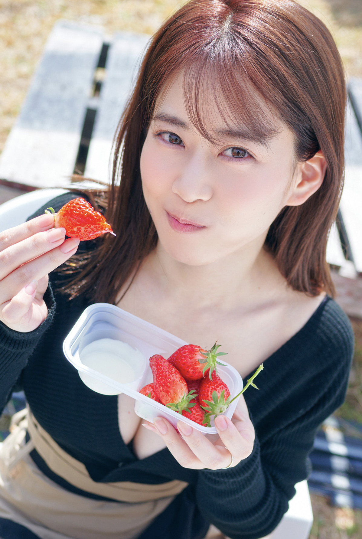Mariri Okutsu 奥津マリリ, FLASHデジタル写真集 『プロポーズ』 Set.03