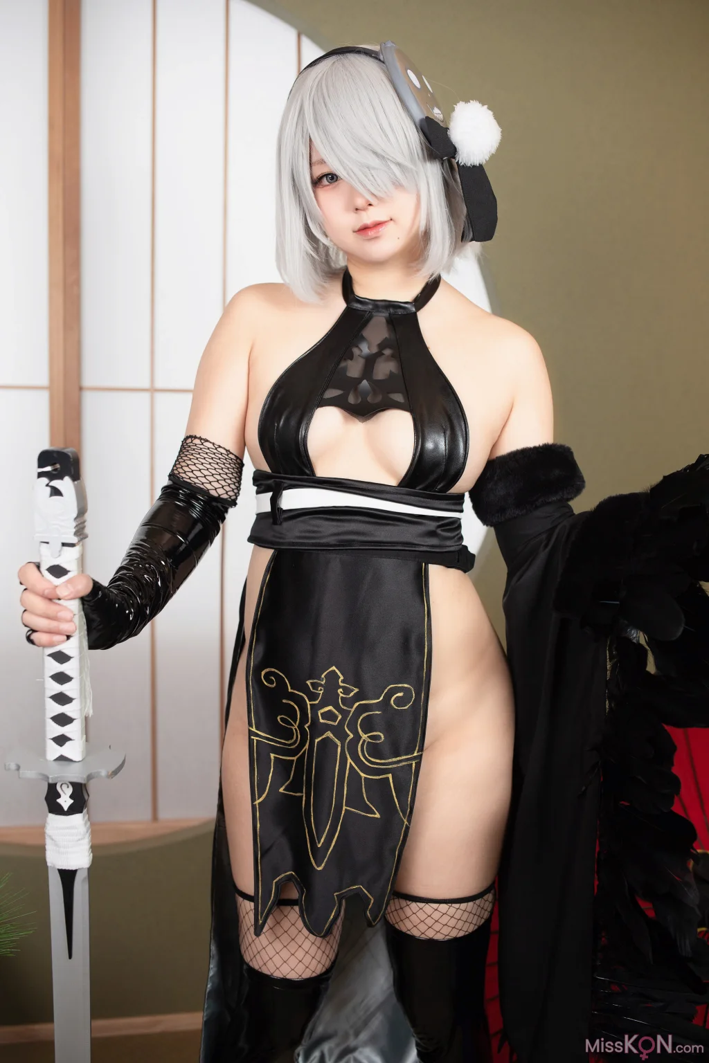 Coser@Mui Anzai (安斎夢唯)_ 2B忍者 25 Coser@Mui Anzai (安斎夢唯)_ 2B忍者