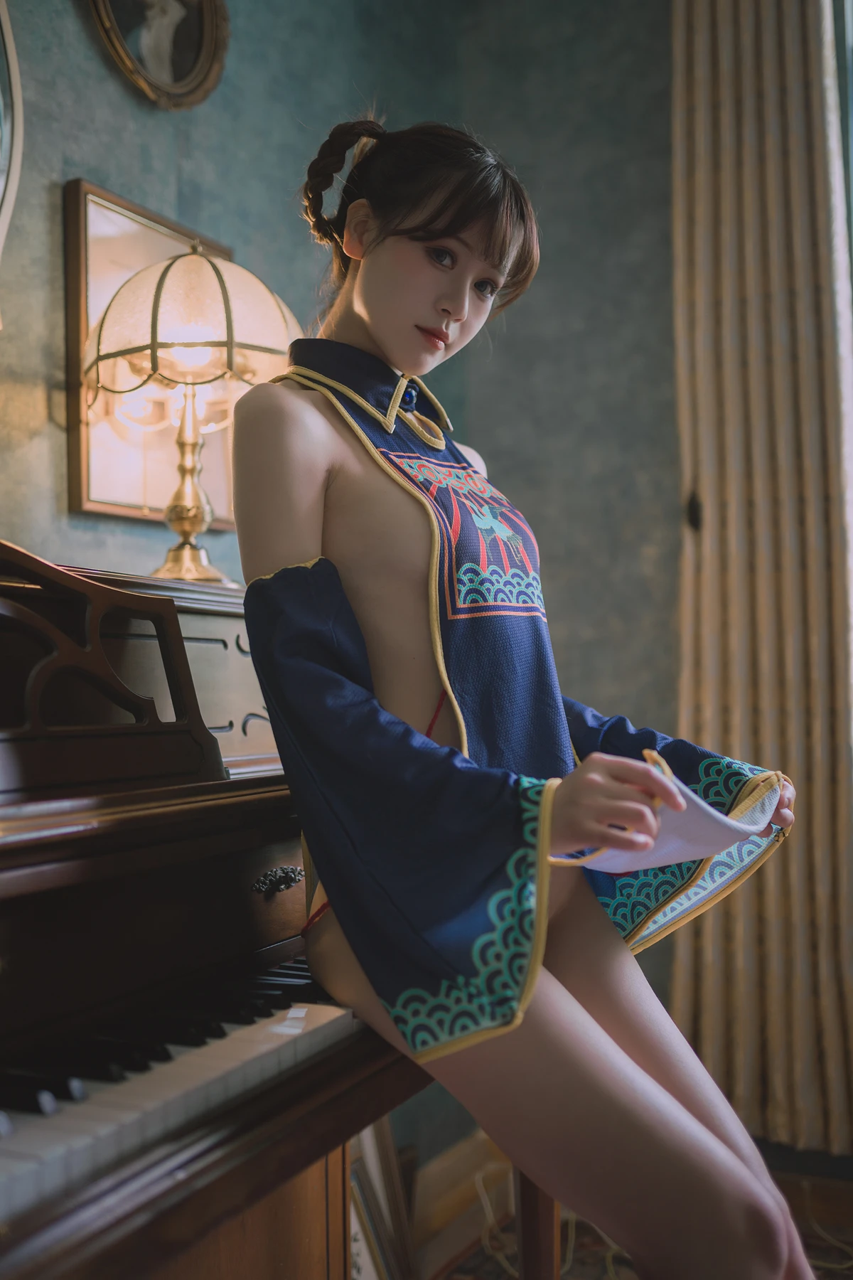 Cosplay 千反田鹿子 – 小僵尸