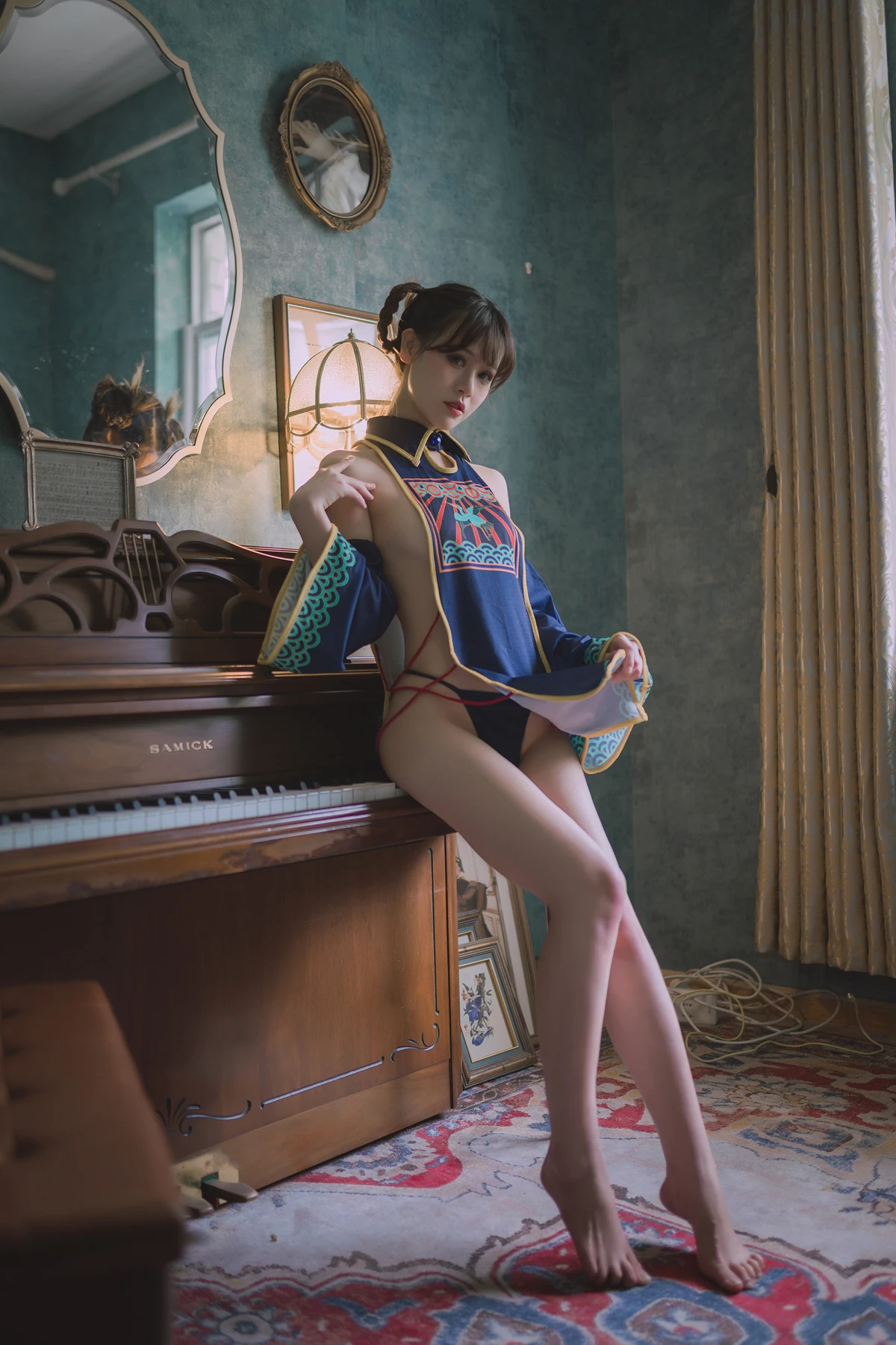 Cosplay 千反田鹿子 – 小僵尸