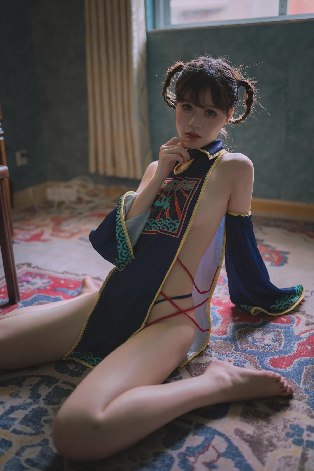 Cosplay 千反田鹿子 – 小僵尸