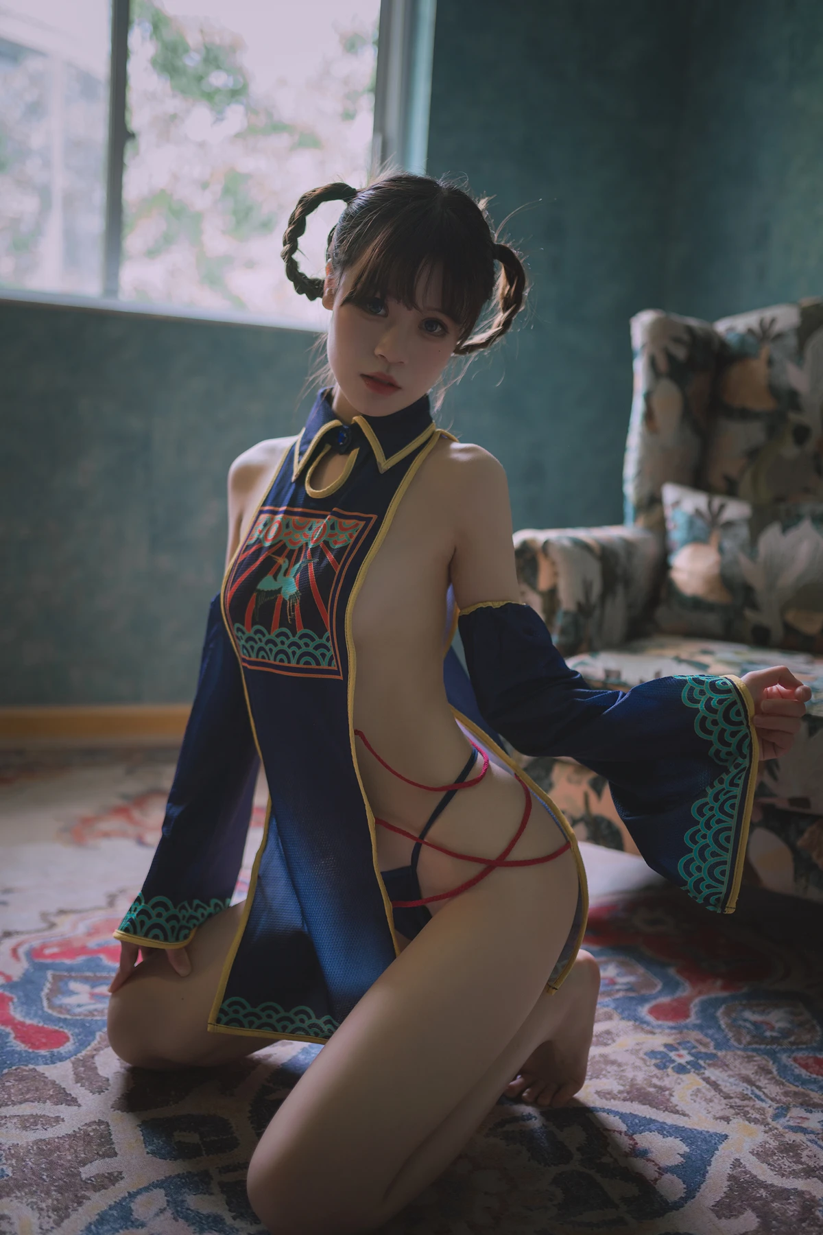 Cosplay 千反田鹿子 – 小僵尸