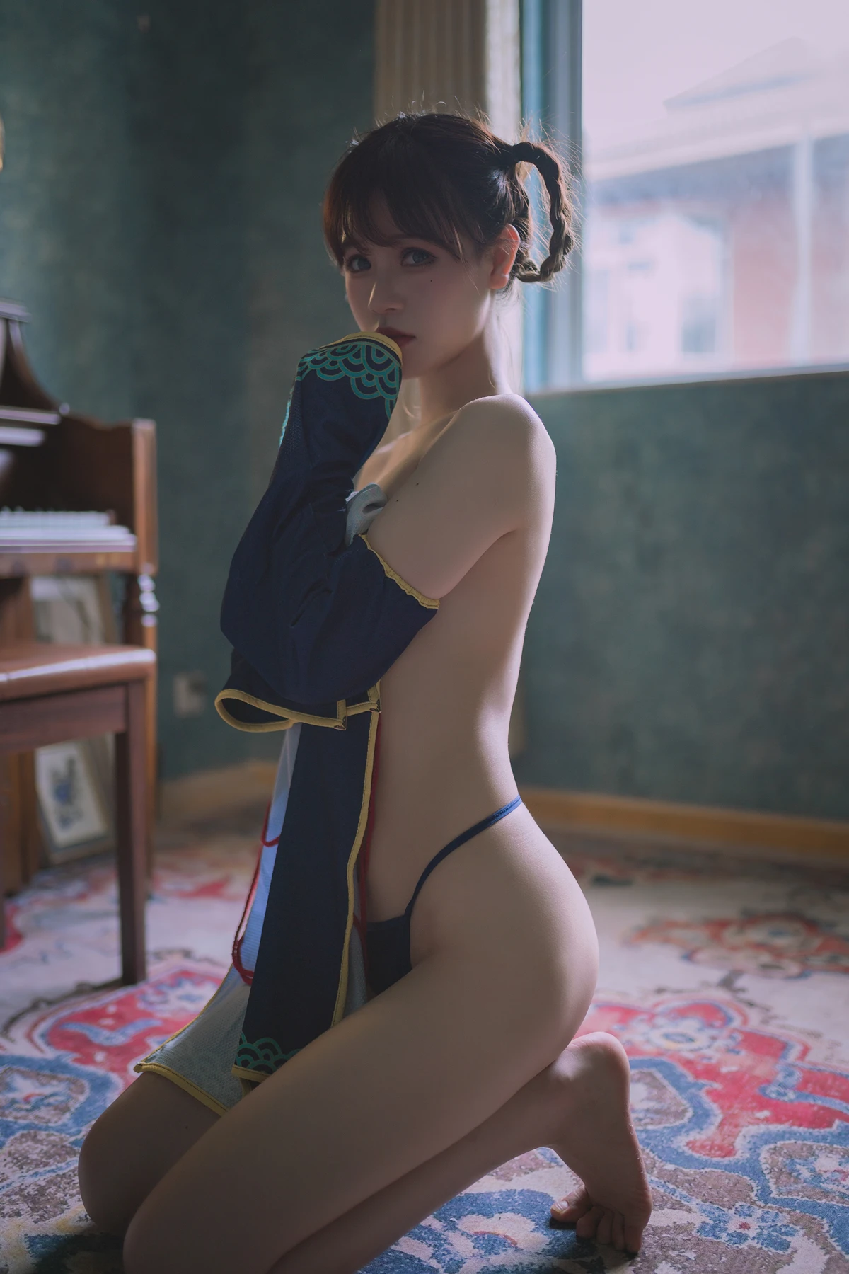 Cosplay 千反田鹿子 – 小僵尸