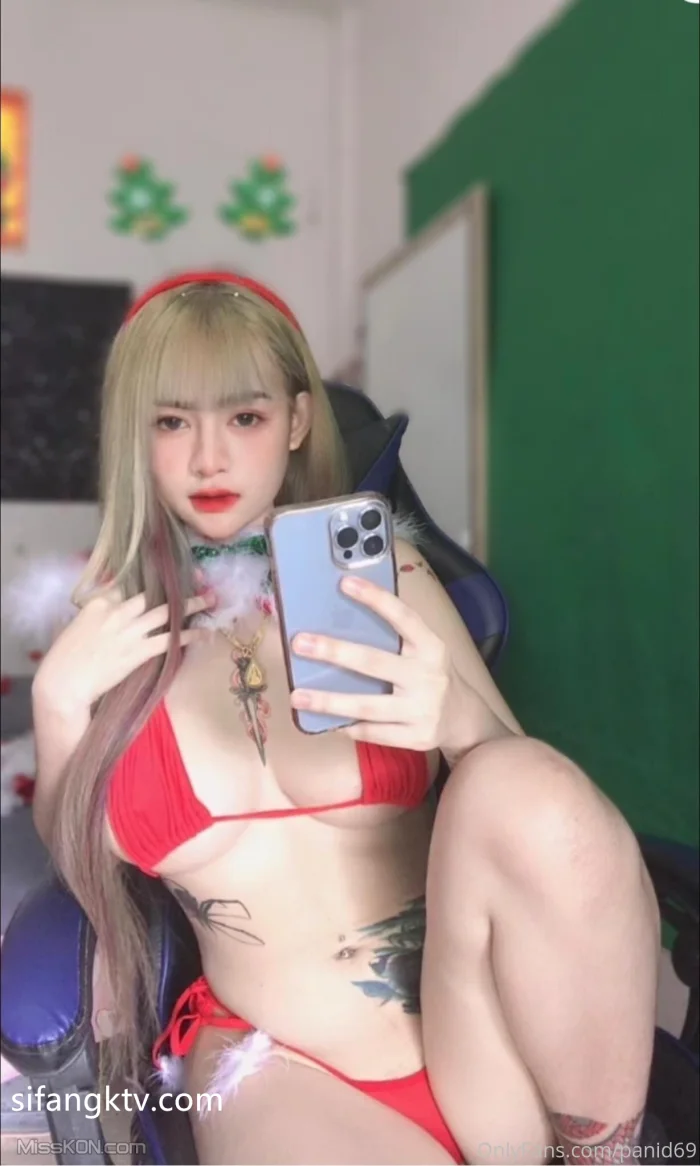 panid69_ 野性前卫刺青巨乳女网红 不雅私拍